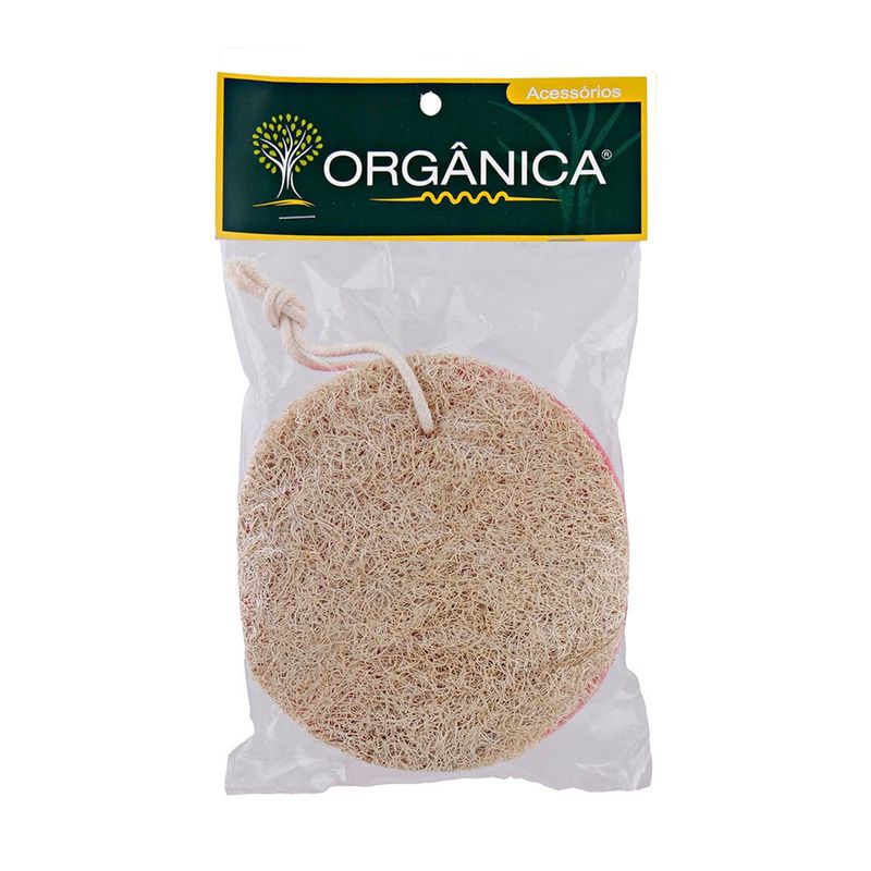 Bucha Dupla Face ORGÂNICA Natural Vegano