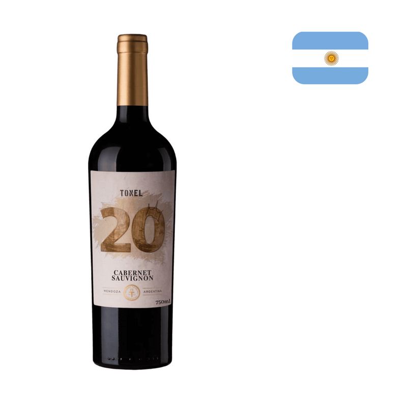 Vinho Tinto Argentino TONEL 20 Cabernet Sauvignon