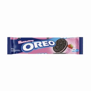 Biscoito Recheado OREO Milkshake de Morango Pacote 90g