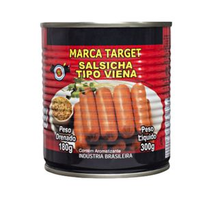 Salsicha Tipo Viena Target Lata 180g