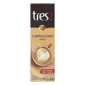 Cápsula de Café 3 CORAÇÕES Cappuccino Avelã Caixa 10un 11g