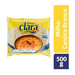 Canjica Branca DONA CLARA Pacote 500g