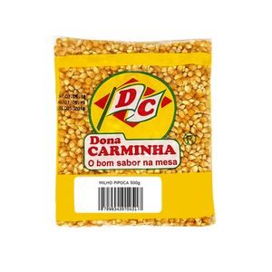 Milho de Pipoca DONA CARMINHA Pacote 500g