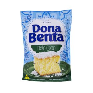 Mistura Para Bolo DONA BENTA Sabor Coco Sachê 450g