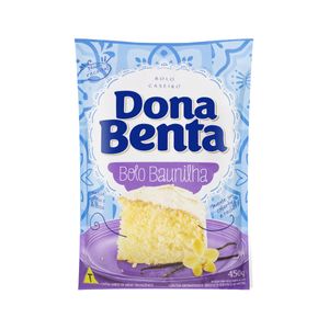 Mistura Para Bolo DONA BENTA Sabor Baunilha Sachê 450g