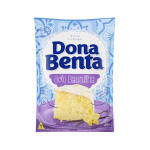 Mistura Para Bolo DONA BENTA Sabor Baunilha Sachê 450g