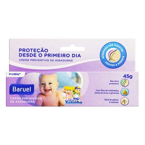 Creme Preventivo de Assaduras BARUEL Turma da Xuxinha Caixa 45g