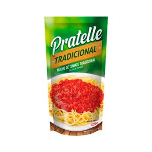 Molho de Tomate PRATELLE Tradicional Sachê 300g
