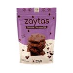 Biscoito Brownies ZAYTAS Gotas de Chocolates Pacote 80g