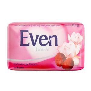 Sabonete Flores e Buriti Even Suave Barra 85g