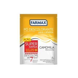 Descolorante em Pó Farmax Camomila Sachê 8g