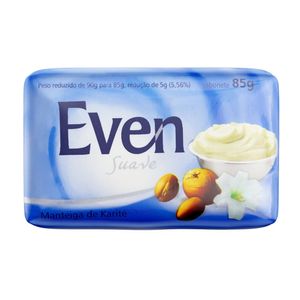 Sabonete em Barra Manteiga de Karité Even Suave Barra 85g