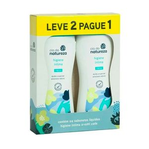 Kit Sabonete Líquido Íntimo Cia Natureza Fresh Leve 2 Pague 1 Frasco 210ml Cada