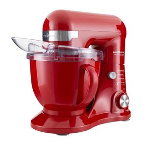 Batedeira Planetária BRITANIA BBP760T Power Plus Turbo 12 Velocidades Vermelho Caixa 700W