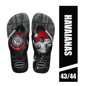 Chinelo Havaianas Top Times Corinthians Tamanho 43/44