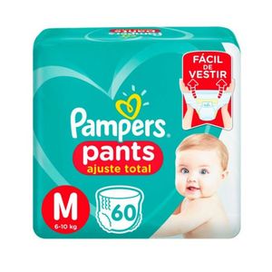 Fralda Pampers Pants Ajuste Total P - 26 Unidades - Fralda Pampers