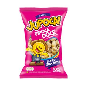 Pipoca Doce Crocante JUPOCA Pacote 100g