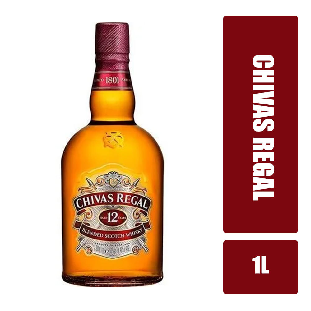 Whisky Chivas Regal 12 Anos – CS Garrafeira