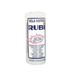Vela Votiva RUBÍ 320g 1un