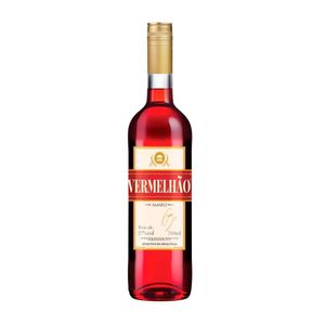 Aperitivo Alcoólico VERMELHÃO Amaro Garrafa 740ml