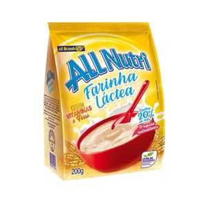 Farinha Láctea All Nutri Preparo instantâneo Sachê 200g