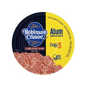 Atum Ralado Natural ROBINSON CRUSOE Sabor do Mar e da Vida lata 170g