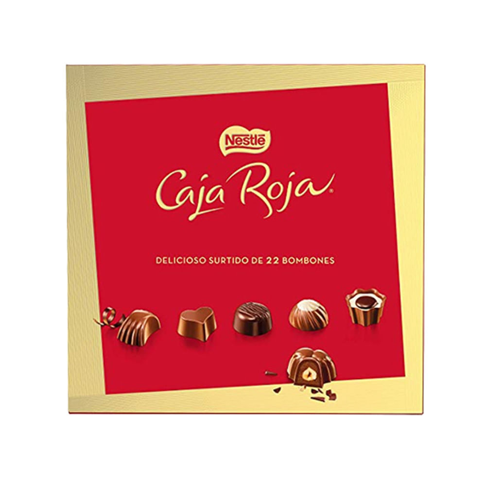 Bombons Sortidos de Chocolate NESTLÉ Caja Roja Caixa 200g
