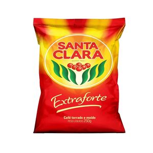 Café Torrado e Moído SANTA CLARA Extraforte Sachê 250g