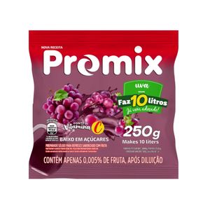 Refresco em Pó PROMIX Uva pacotinho 250g