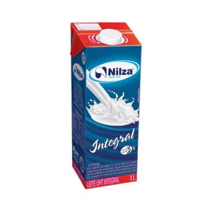 Leite UHT Integral NILZA Com Tampa Caixa 1L