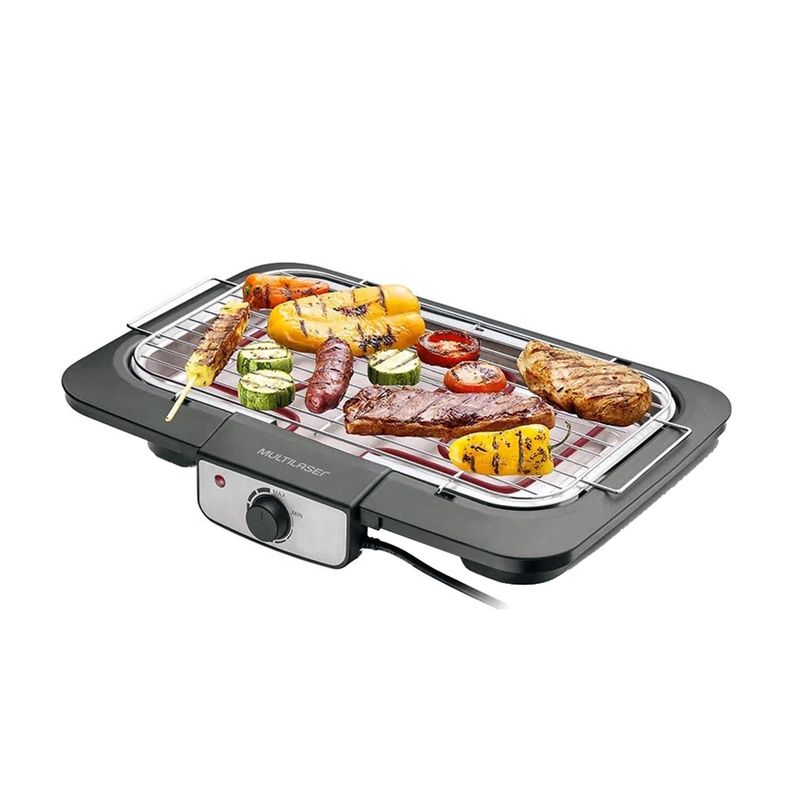 Churrasqueira-Eletrica-MULTILASER-Preta-Inox-127V-4