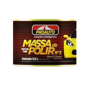 Massa para de Polir PROAUTO Nº 2 Lata 500g