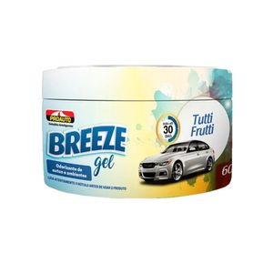 Odorizador Automotivo e Ambientes PROAUTO em Gel Tutti Frutti Breeze Pote 60g