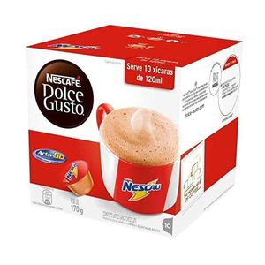 Nescafé DOLCE GUSTO Nescau Caixa 170g Contém 10 Cápsulas