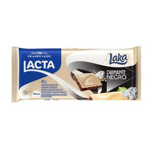 Chocolate LACTA Diamante Negro Laka Tablete 80g