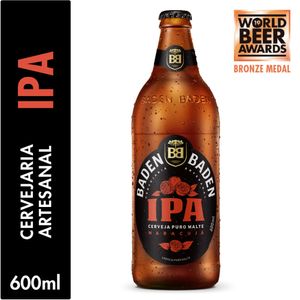 Cerveja Puro Malte BADEN BADEN Sabor Maracujá Garrafa 600ml