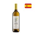 Vinho Branco Fino Espanhol CASA SOLAR Mesa Viura Garrafa 750ml