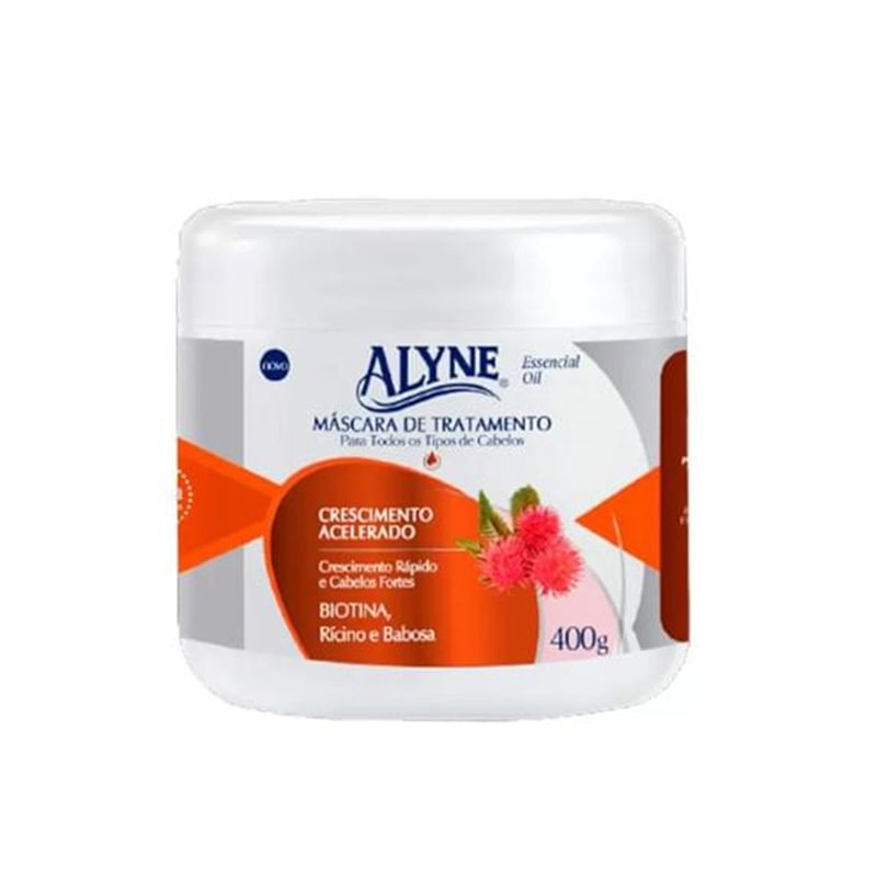 Máscara de Tratamento Capilar ALYNE Crescimento Acelerado Pote 400g