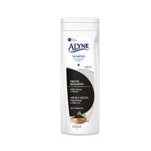 Shampoo ALYNE Pretos Radiantes Argila Negra Frasco 350ml