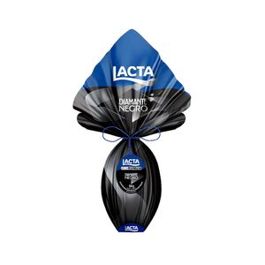 Ovo de Páscoa LACTA Diamante Negro ao Leite e Crocante 300g