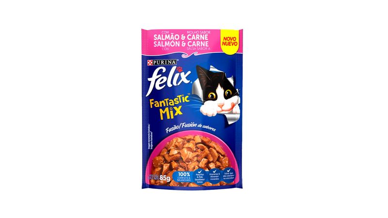 Alimento Húmedo para Gatos Adultos Whiskas Sabor Cordero 85g 