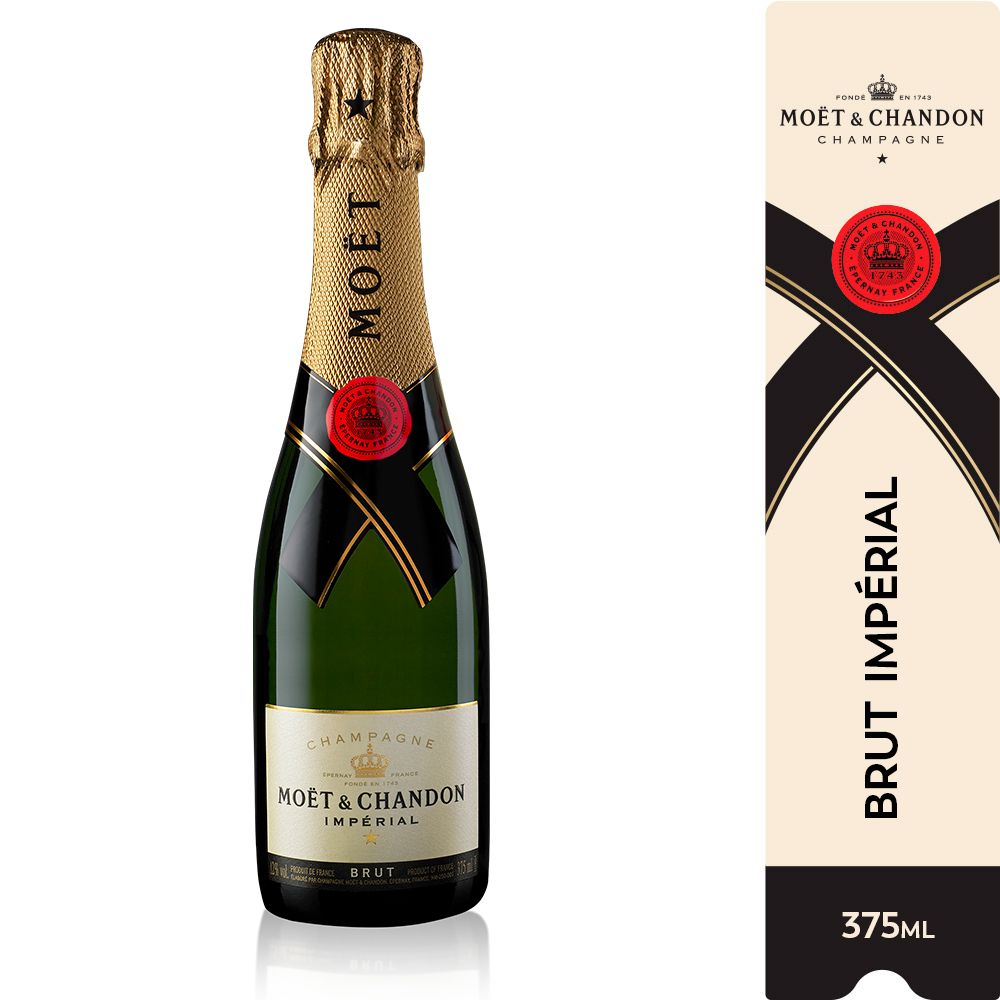 Champagne Branco Brut MOET & CHANDON Garrafa 375ml