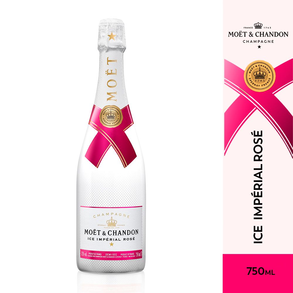 Espumante MOËT & CHANDON Ice Impérial Rosé Garrafa 750ml