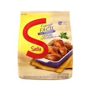 Coxa de Frango Congelada Temperada Sadia Frango Fácil Pacote 800g