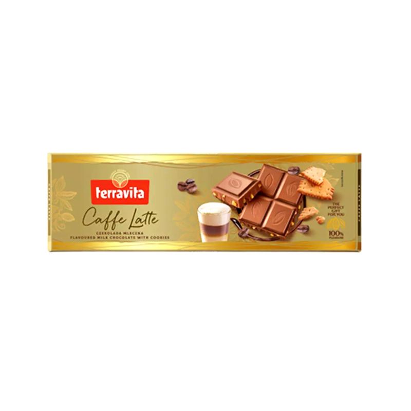 Chocolate Polonês TERRAVITA Caffe Latte barra 225g