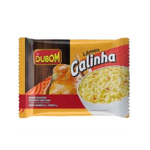 Macarrão Instantâneo DUBOM Lámen Galinha Pacote 63g