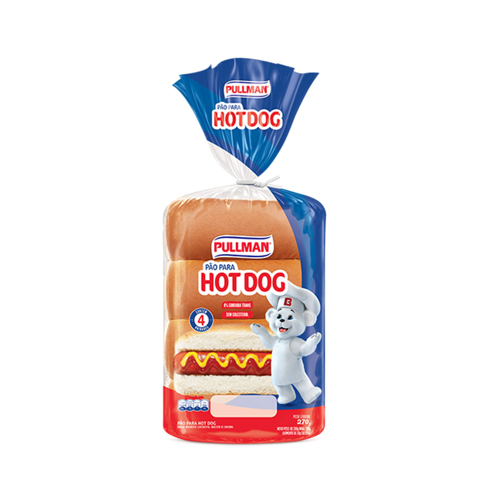 Pão para Hot Dog