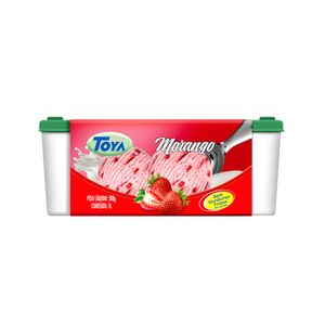 Sorvete TOYA Morango pote 1L