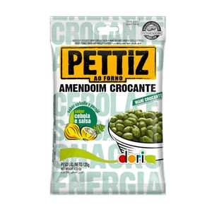 Amendoim PETTIZ Cebola e Salsa Pacote 180g