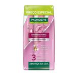 Kit Capilar PALMOLIVE NATURALS Shampoo Ceramidas Force 350ml 3un